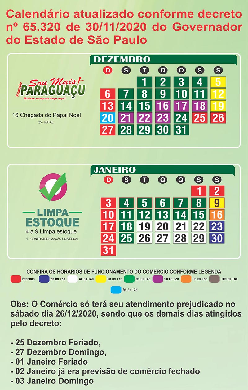 TV Paraguaçu - Comércio em Paraguaçu não abre no sábado, dia 26