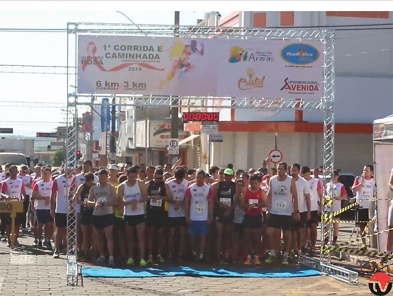 Corrida e Caminhada Outubro Rosa reúne centenas de participantes em Paraguaçu