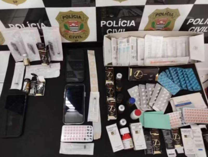 Polícia prende dois suspeitos em operação contra venda ilegal de anabolizantes em Marília