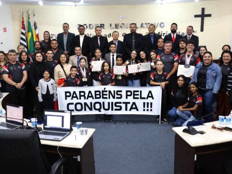 Câmara parabeniza a Associação Paraguaçuense de Taekwondo
