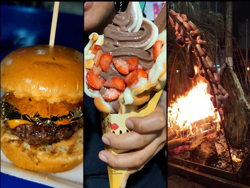 Público comparece em peso para prestigiar Festival de Burger e Churros em Paraguaçu
