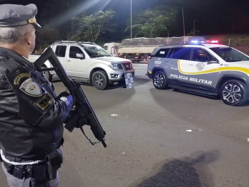 Polícia prende indivíduo em veículo com placas adulteradas em rodovia de Santa Cruz do Rio Pardo
