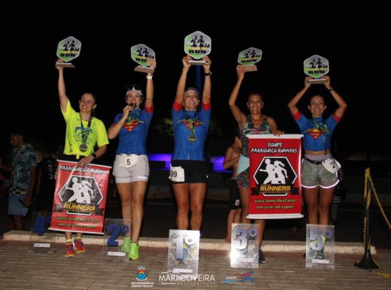 No mês da mulher, atletas de Paraguaçu e região dão show na Corrida Pedestre 5k
