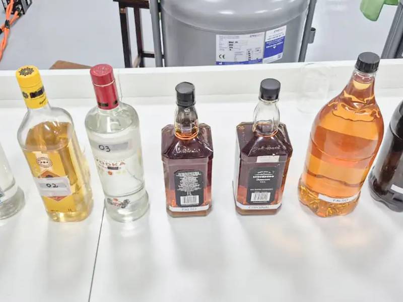 Casos confirmados de intoxicação por metanol chegam a 59 no país