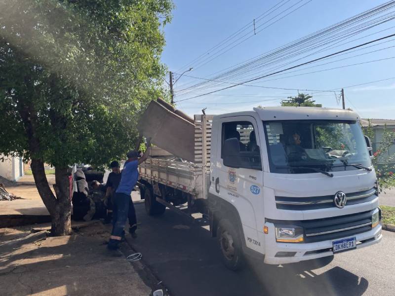 Mutirão de limpeza contra a dengue atende região da Fercon a partir desta quinta-feira, dia 16