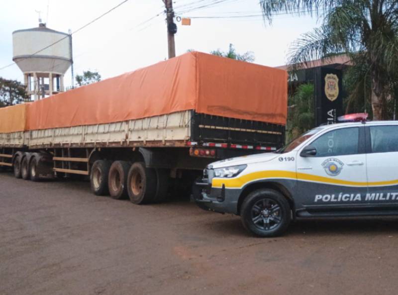Polícia Rodoviária prende homem por furto e recupera carga de R$120 mil em Palmital