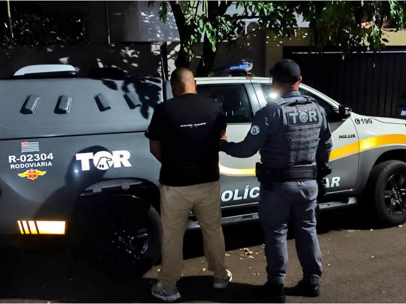 Tático Ostensivo Rodoviário captura traficante procurado em Assis