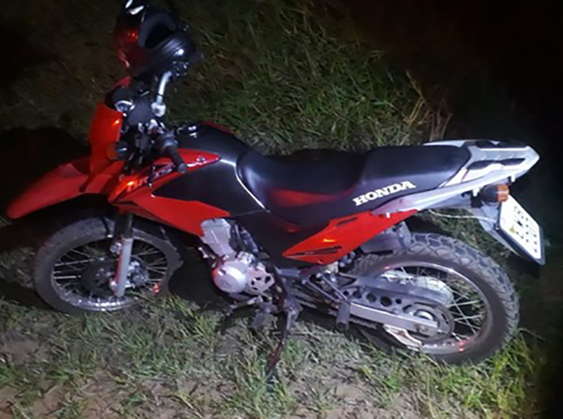 Motociclista atropela porco e morre em acidente em vicinal de Herculândia