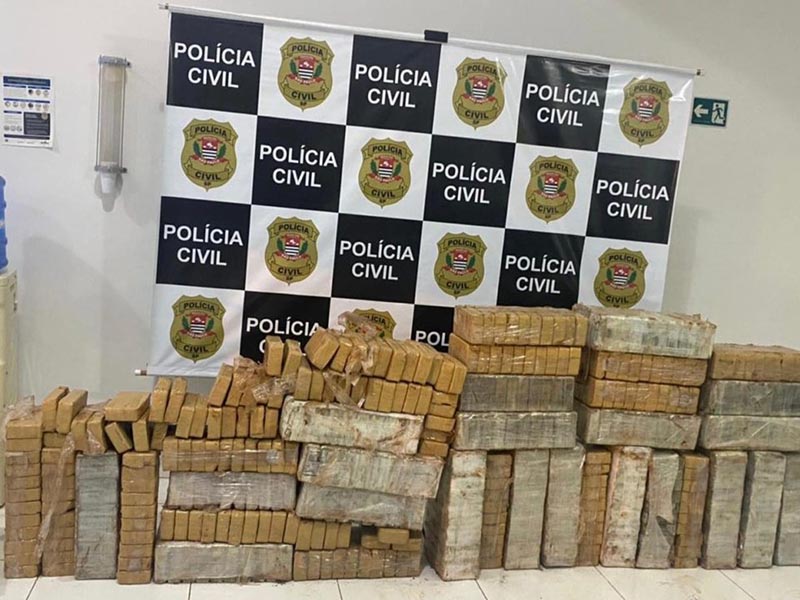 Polícia apreende mais de 400 kg de drogas durante operação em Tupã; empresário de Marília foi preso