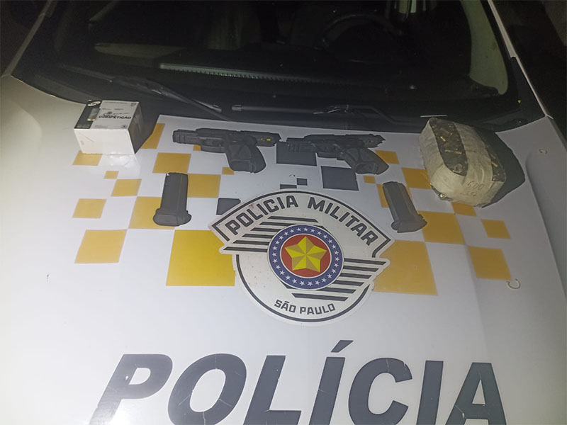 Polícia Rodoviária prende homem por porte ilegal de armas e munições em rodovia de Assis