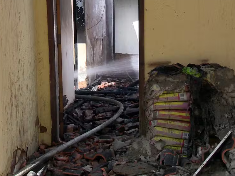 República estudantil é destruída por incêndio em Presidente Prudente