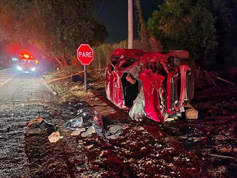 Motociclista morre e motorista fica ferido após colisão em rodovia de Cândido Mota