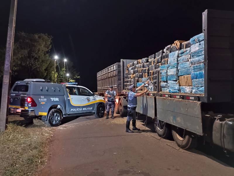 Polícia Rodoviária prende traficante transportando quase duas toneladas de maconha em Ourinhos