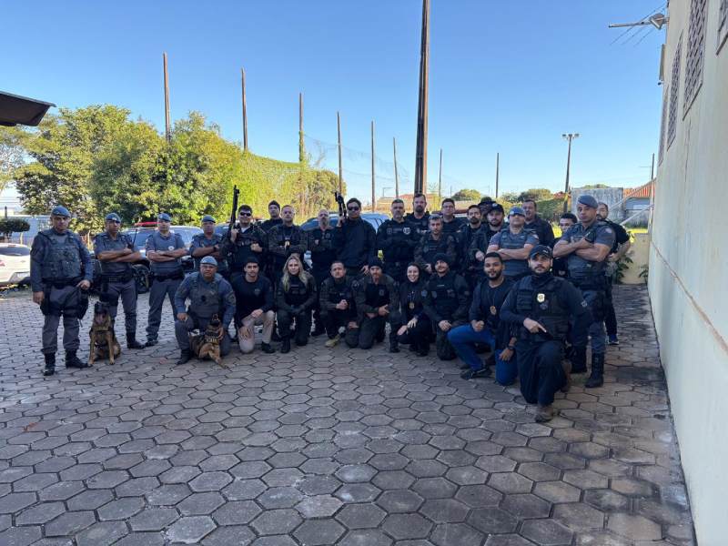 Polícia Civil deflagra operação contra o tráfico e realiza prisões em Martinópolis