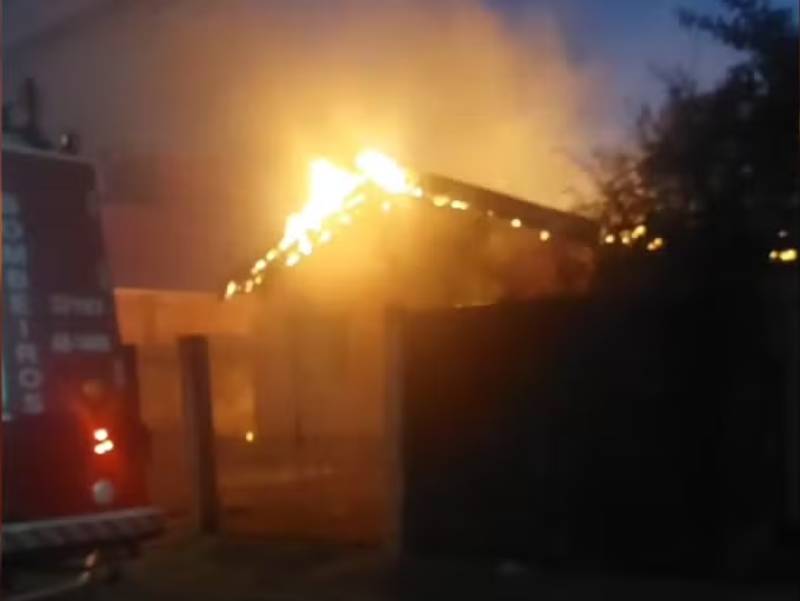 Mulher e bebê escapam sem ferimentos de incêndio em casa em Assis