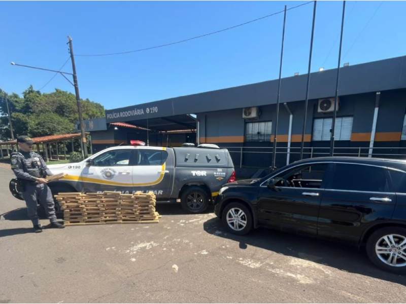 Polícia Rodoviária prende traficante boliviano reincidente com 149 kg de maconha em Ourinhos