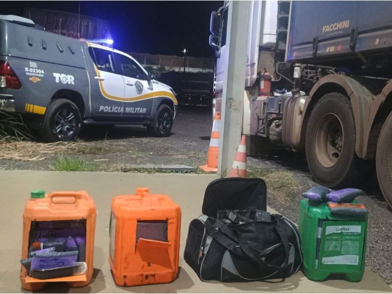 Polícia Rodoviário apreende R$ 2 milhões de contrabando/descaminho em Piraju