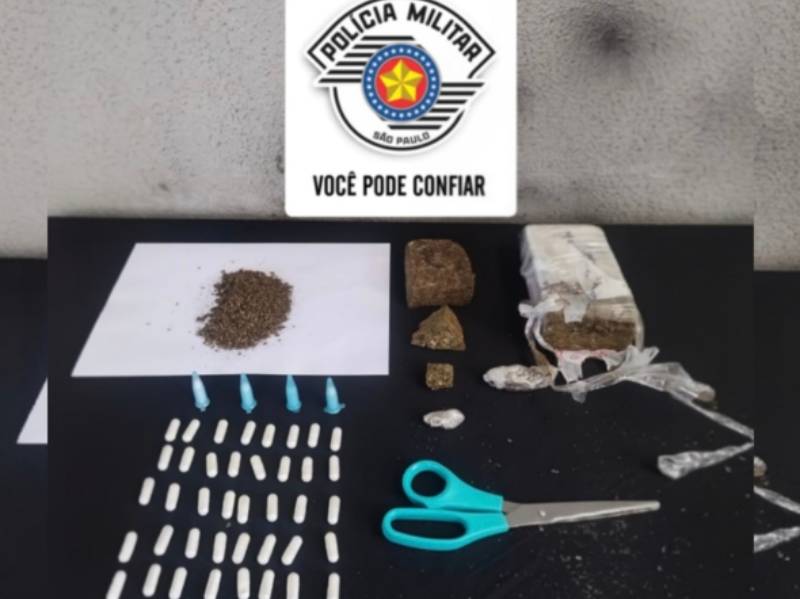 Três indivíduos são detidos por envolvimento com o tráfico de drogas em Tarumã