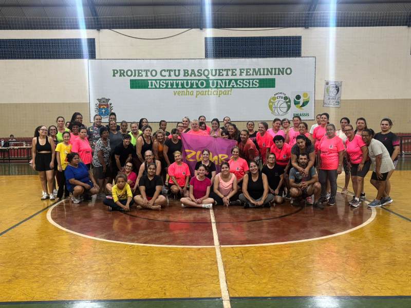 Zumba no Ginásio Feijão movimenta a semana com saúde e bem-estar para todas as idades