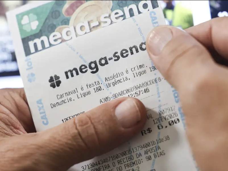 Bilhete de loteria traz alerta de combate à violência contra a mulher