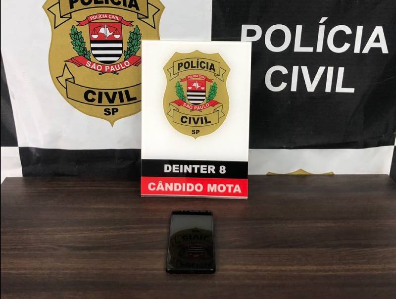 Homem é preso em flagrante por furtar celular de veículo em Cândido Mota
