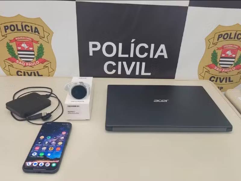 Homem investigado por exploração sexual de crianças em jogos on-line é alvo de operação em Marília