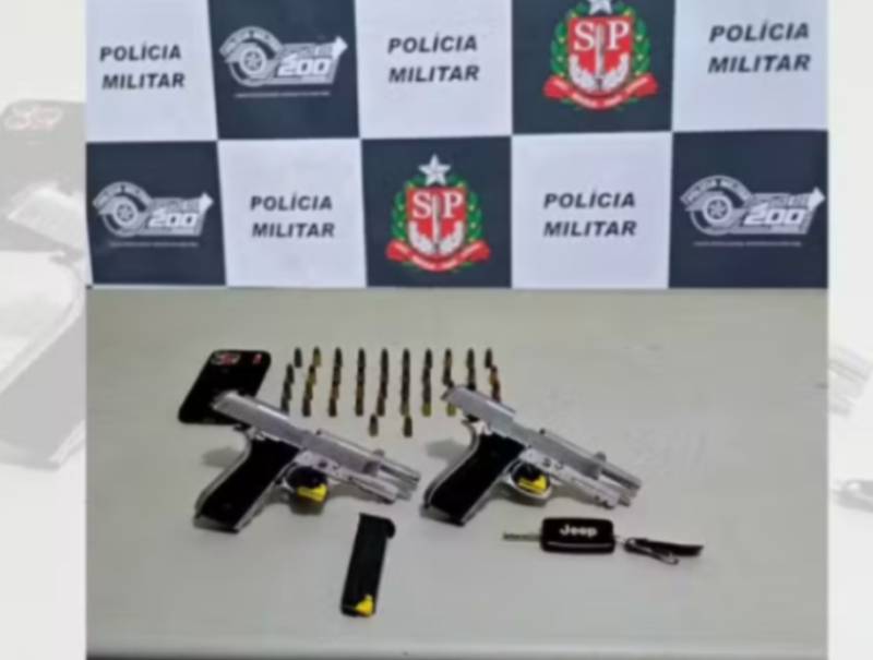 Pai e outras cinco pessoas são presos após sequestrarem criança e tentarem fugir da PM em Quintana