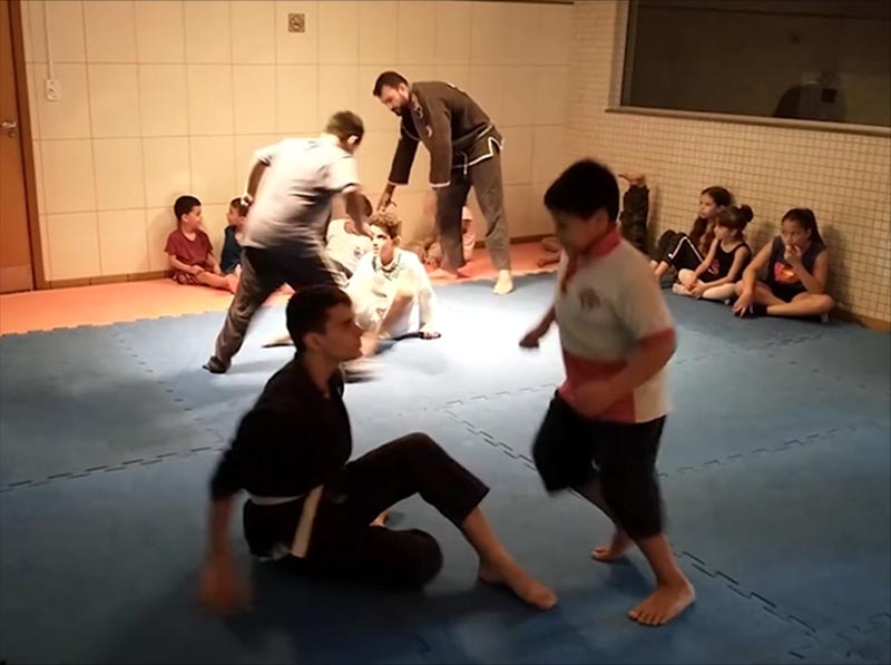 Jiu Jitsu Infantil na Associação dos Funcionários da Cocal é sucesso