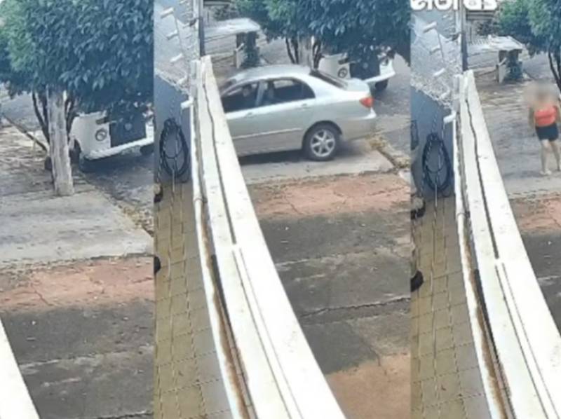 Homem ameaça a ex-mulher, furta carro e quebra portão da garagem durante fuga em Pederneiras