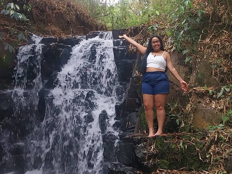 Cachoeira do Cris, no bairro Cabiúna, é um cantinho do paraíso escondido em Paraguaçu Paulista