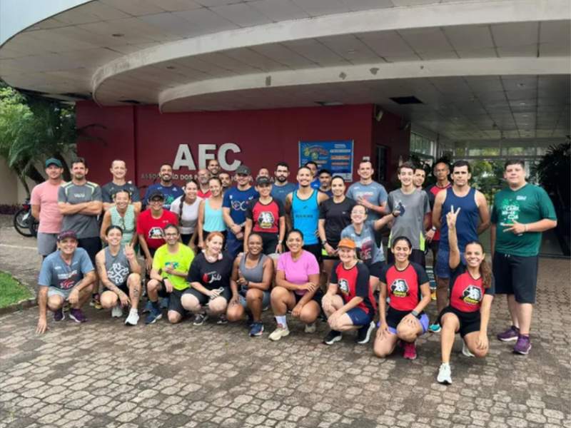 Atletas realizam treinão de reconhecimento de percurso da Corrida Summer AFC