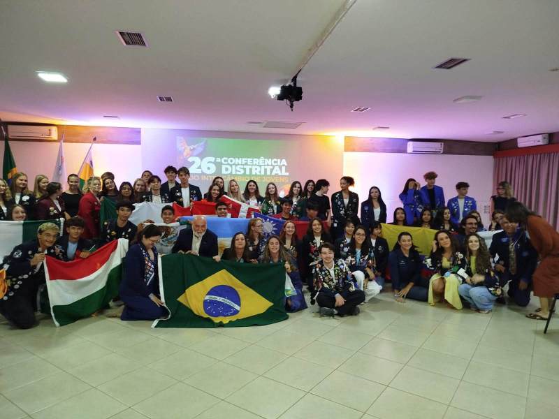 Paraguaçu Paulista recebe a 26ª Conferência Distrital do Programa de Intercâmbio de Jovens do Rotary