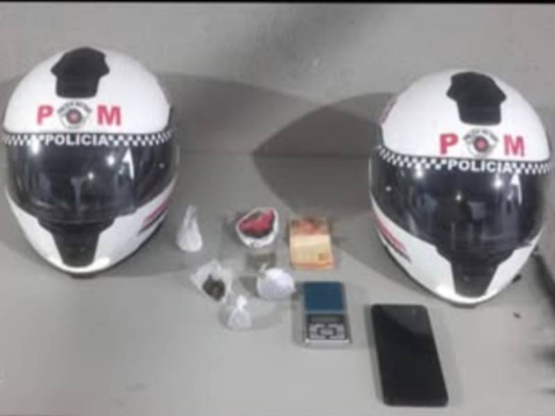 Jovem de 24 anos é preso por tráfico de drogas na Barra Funda em Paraguaçu Paulista