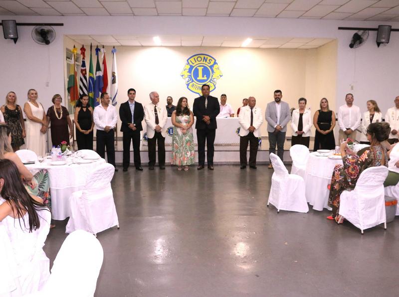 Lions Clube de Paraguaçu Paulista realiza Festiva de Posse de novos associados
