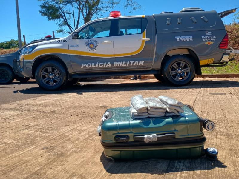 Polícia Rodoviária prende traficante internacional em rodovia de Santa Cruz do Rio Pardo