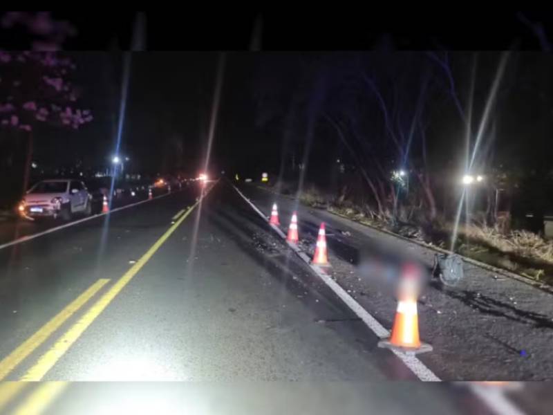 Motociclista cai em rodovia e morre atropelado por veículo em Álvares Machado