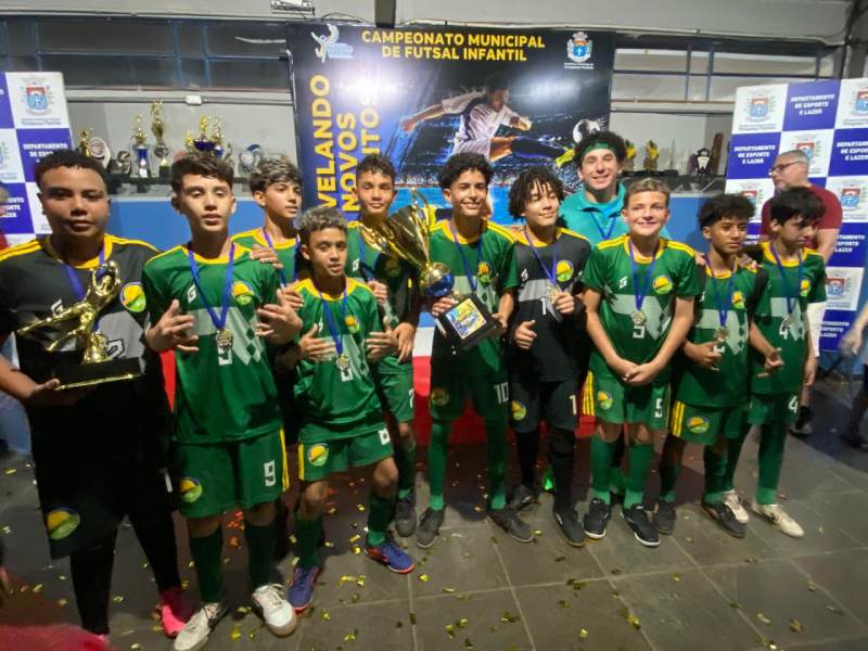 Da tensão à glória: AFC conquista o título de futsal Sub-13 em virada histórica