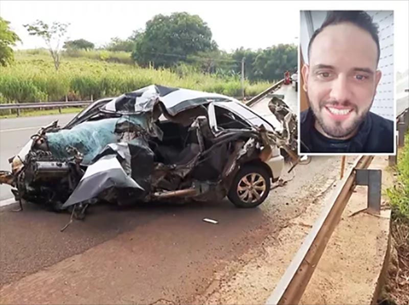 Jornalista vai cobrir acidente e descobre que filho morreu na colisão em Araraquara