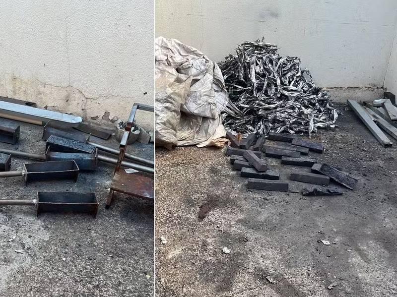 Polícia Civil fecha empresa de fundição clandestina com mais de 300 kg de cobre furtado em Ourinhos