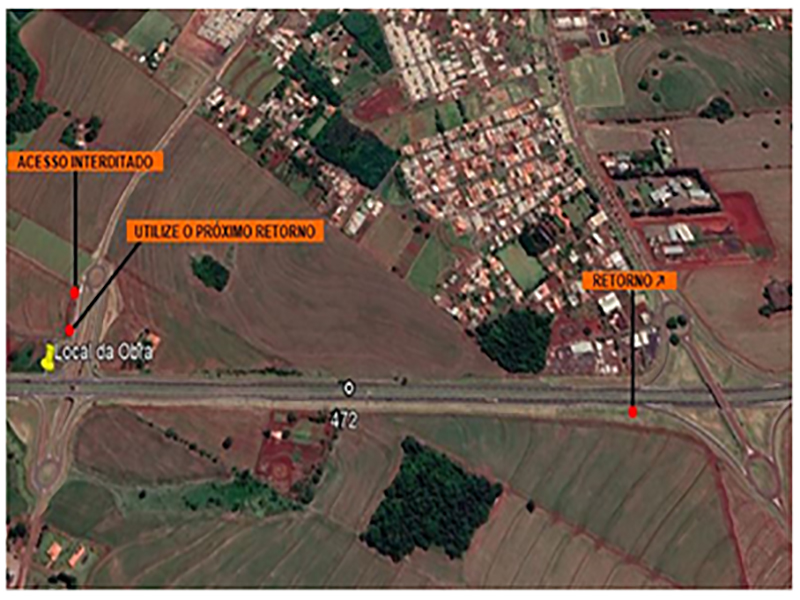 Obras em Maracaí interditam acesso da Raposo Tavares