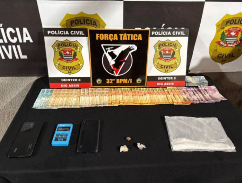 Polícias Civil e Militar deflagram operação Narco Storm ao tráfico de drogas em Assis