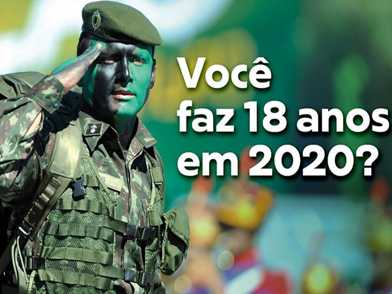 Alistamento militar 2020 pode ser feito pela internet