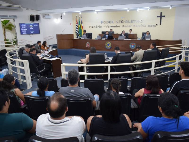 Câmara aprovou 26 requerimentos na última Sessão Ordinária