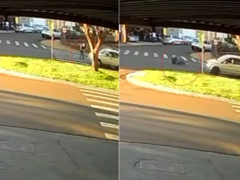 Homem é atropelado na faixa de pedestres em Jaú