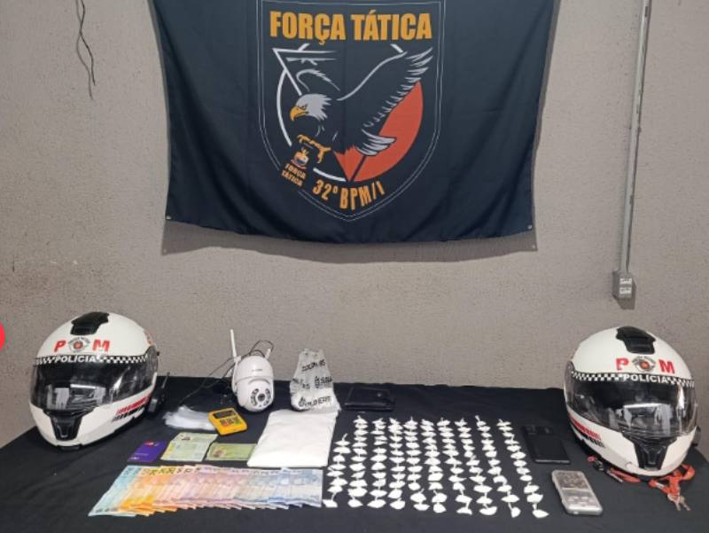 Homem é preso por tráfico de drogas em Assis