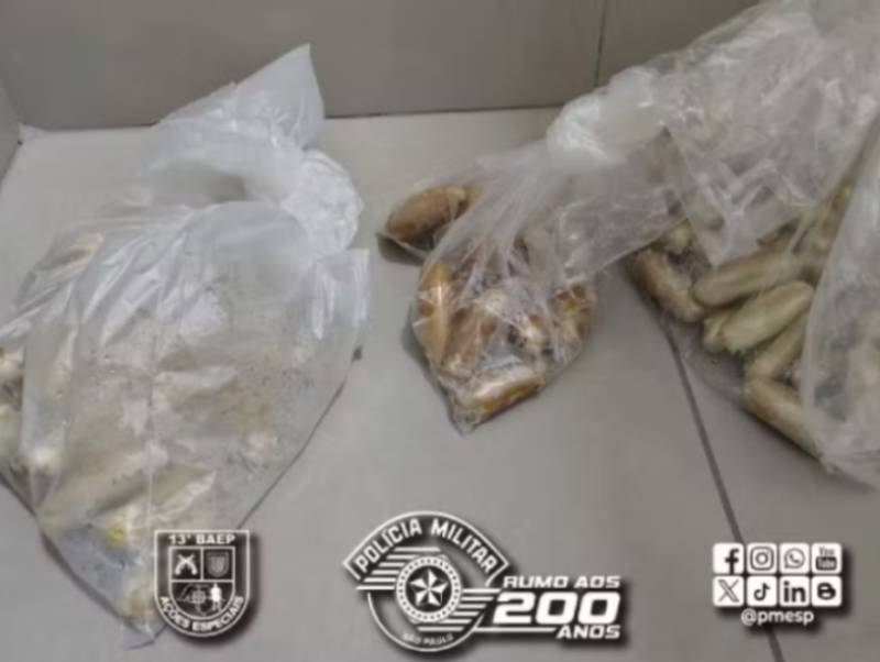 Bolivianos são presos por tráfico de drogas em Santa Cruz do Rio Pardo