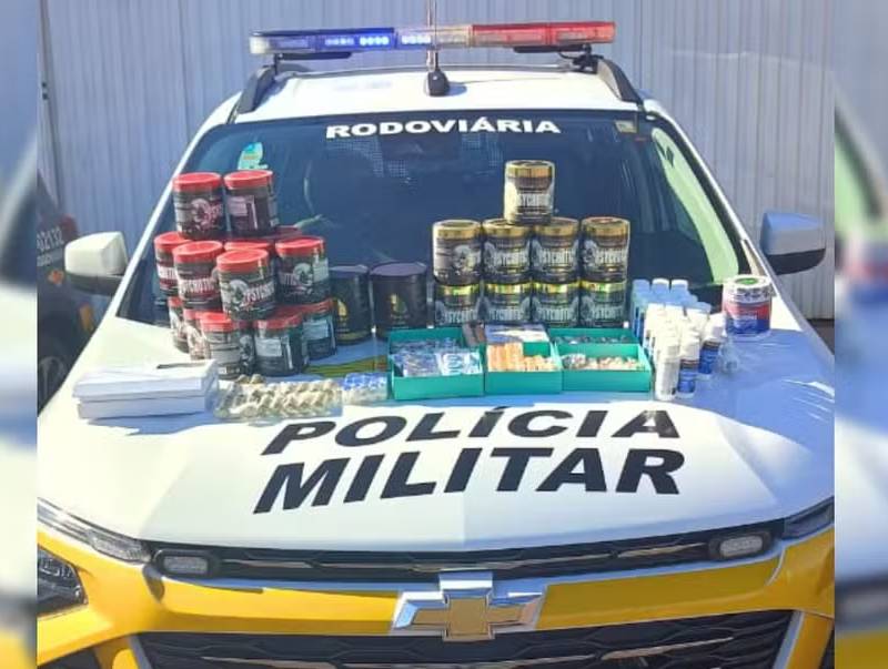Dupla é presa ao transportar mais de 250 caixas de medicamentos controlados em rodovia de Jaú