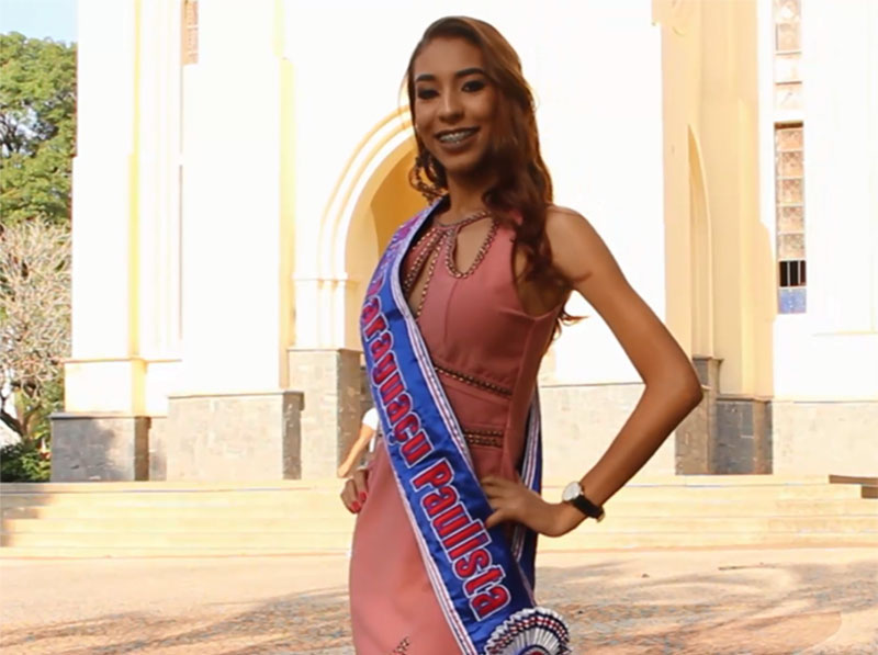 Jovem de 17 anos vai representar Paraguaçu em concurso regional de Miss
