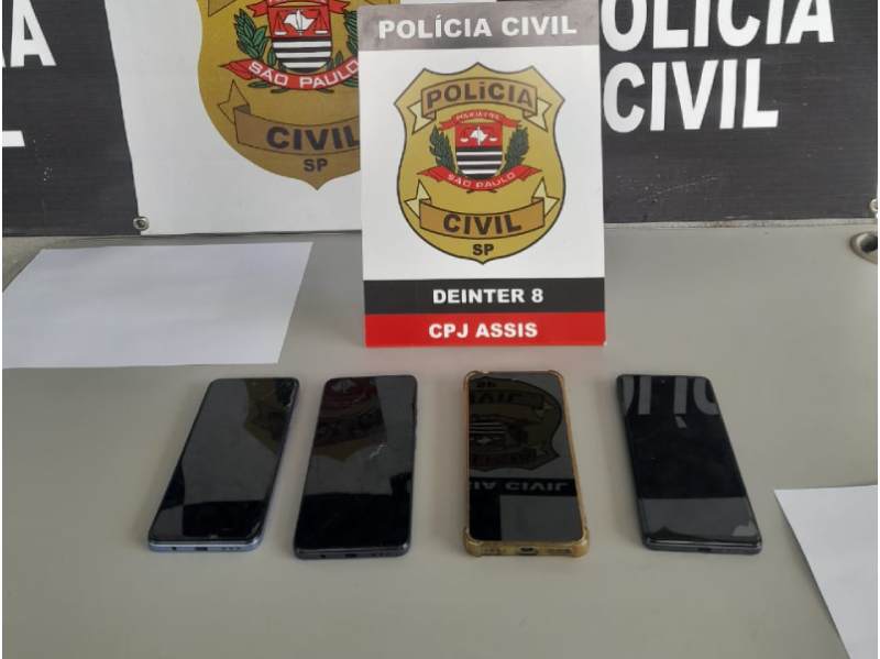 Polícia Civil de Assis recupera aparelhos celulares furtados