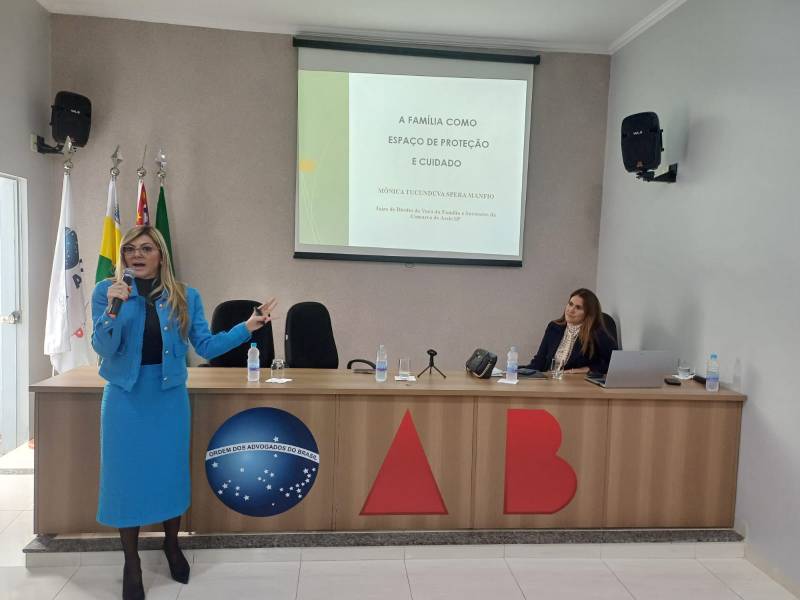 OAB de Paraguaçu Paulista sedia simpósio contra a violência doméstica e familiar